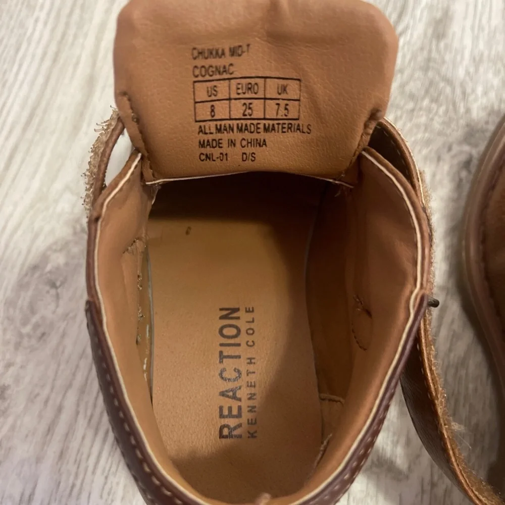 Kenneth Cole toddler Boys Dress Shoes Size 8